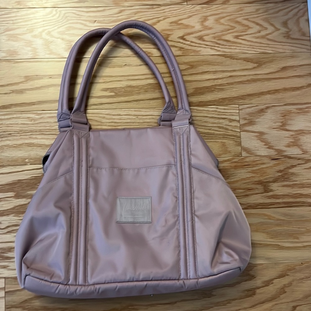 Pink Hershel tote bag